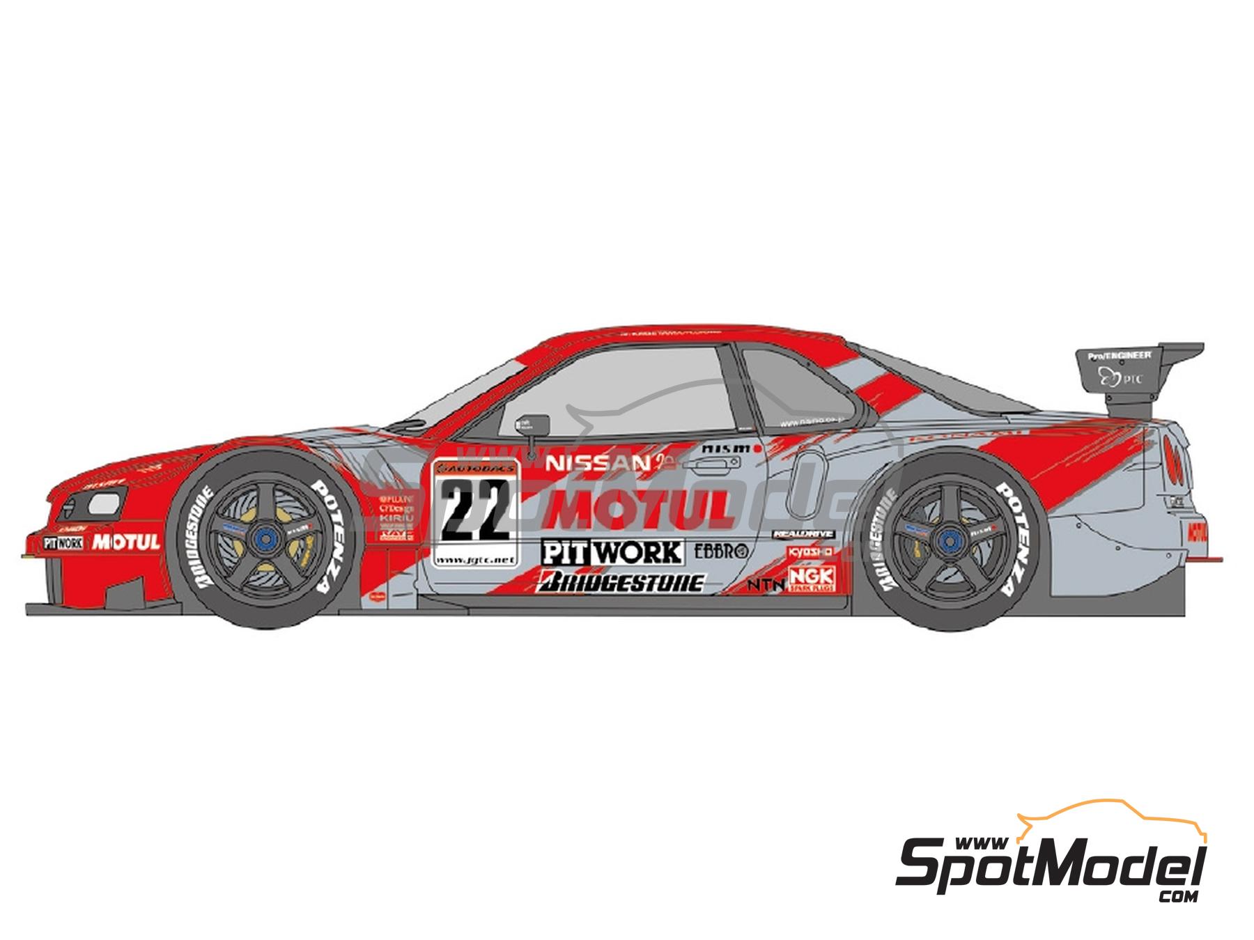 Shunko Models SHK-D523: Marking / livery 1/24 scale - Nissan